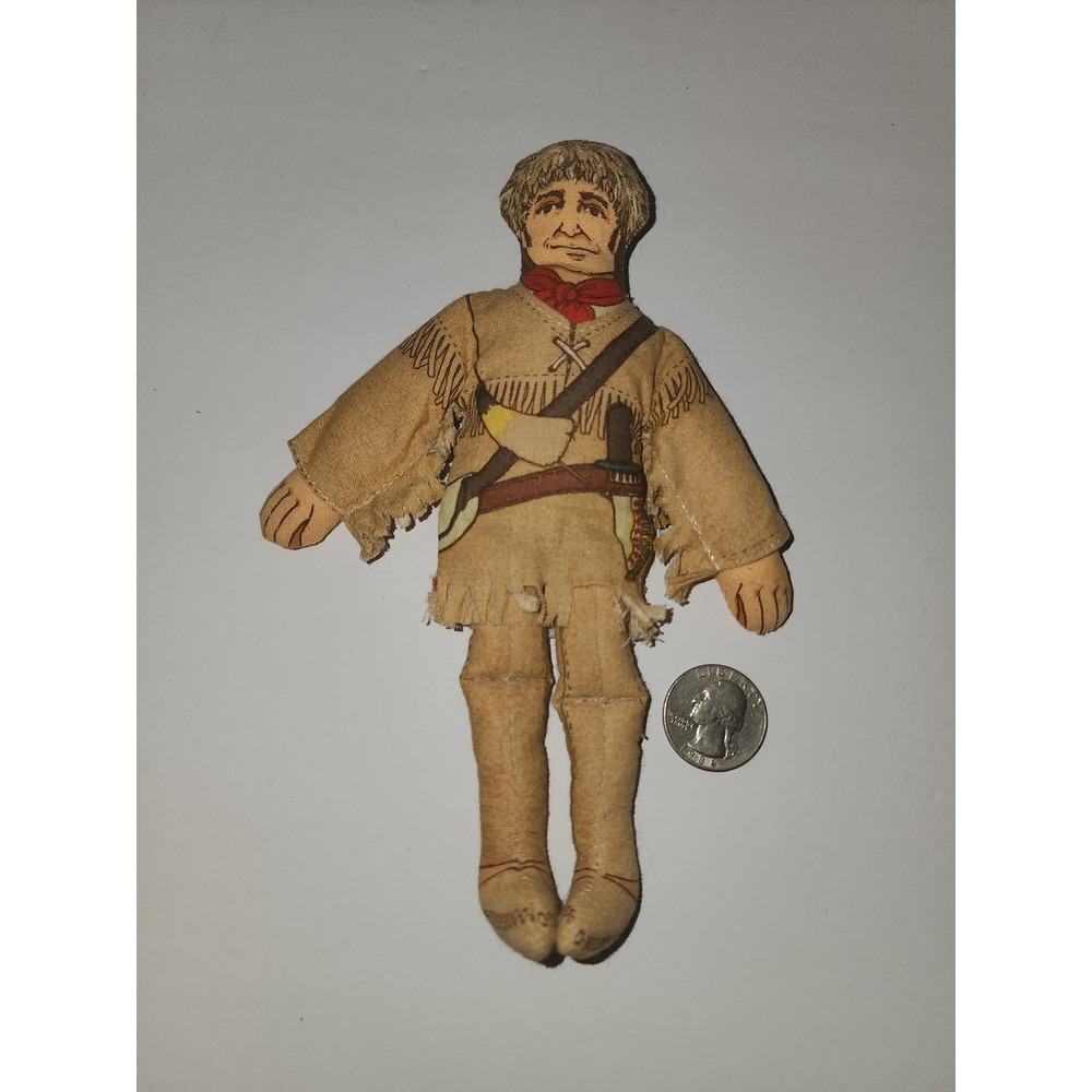 Vintage Hallmark Davy Crockett Rag Doll‎
